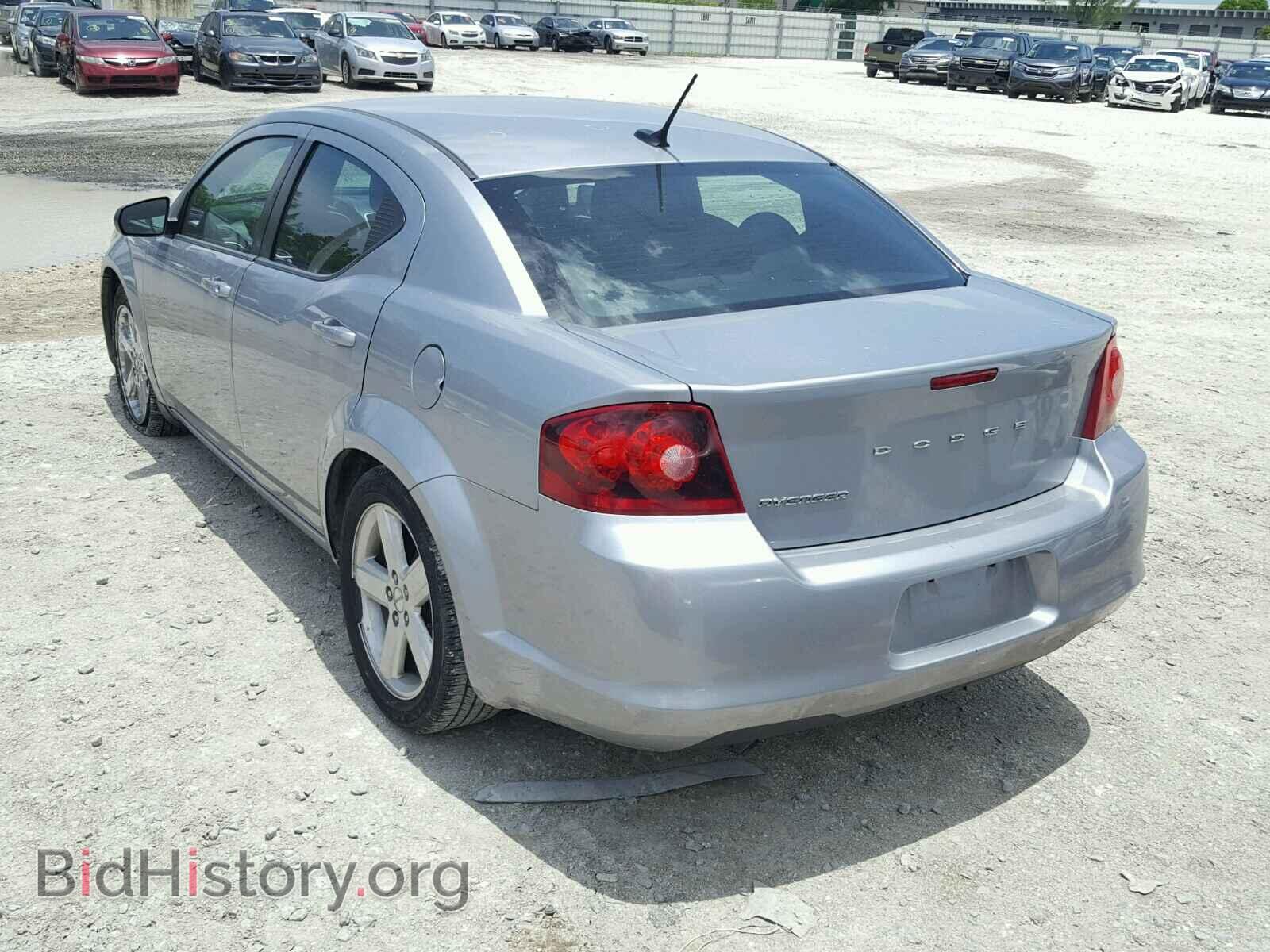 2013 DODGE AVENGER - VIN: 1C3CDZAB0DN706985 - Фото 3