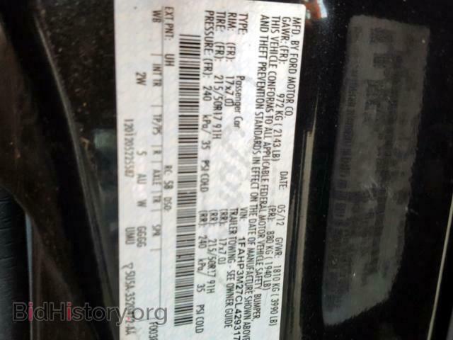 2012 FORD FOCUS - VIN: 1FAHP3M27CL429317 - Photo 10