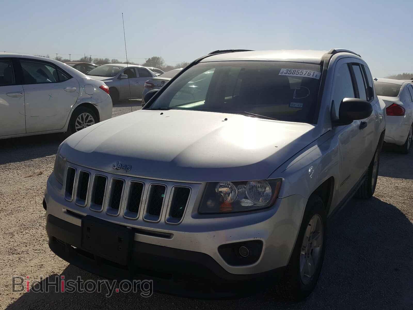 2014 JEEP COMPASS - VIN: 1C4NJCBA5ED620630 - Фото 2