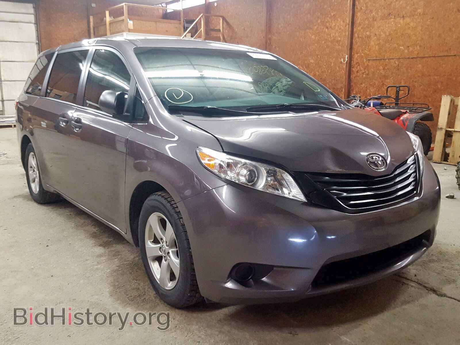 Photo 5TDZK3DC3FS651863 - TOYOTA SIENNA 2015