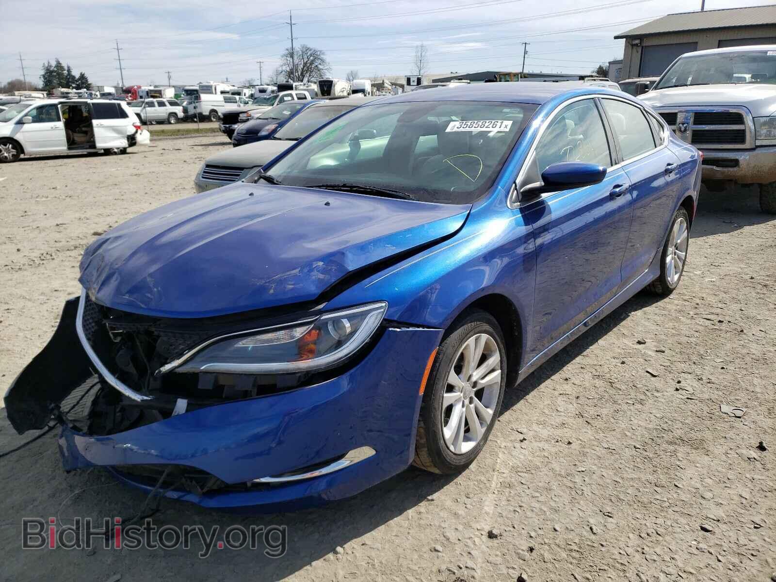 2016 CHRYSLER 200 - VIN: 1C3CCCAB6GN159368 - Фото 2