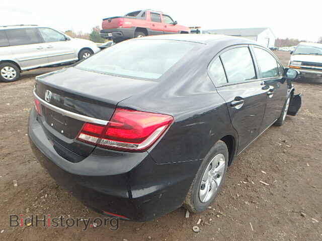 2014 HONDA CIVIC - VIN: 19XFB2F52EE044499 - Фото 4