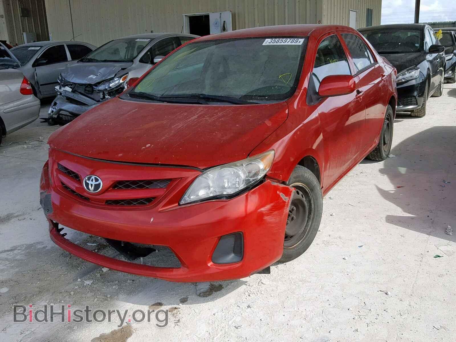 2012 TOYOTA COROLLA BA - VIN: 2T1BU4EE6CC902848 - Фото 2