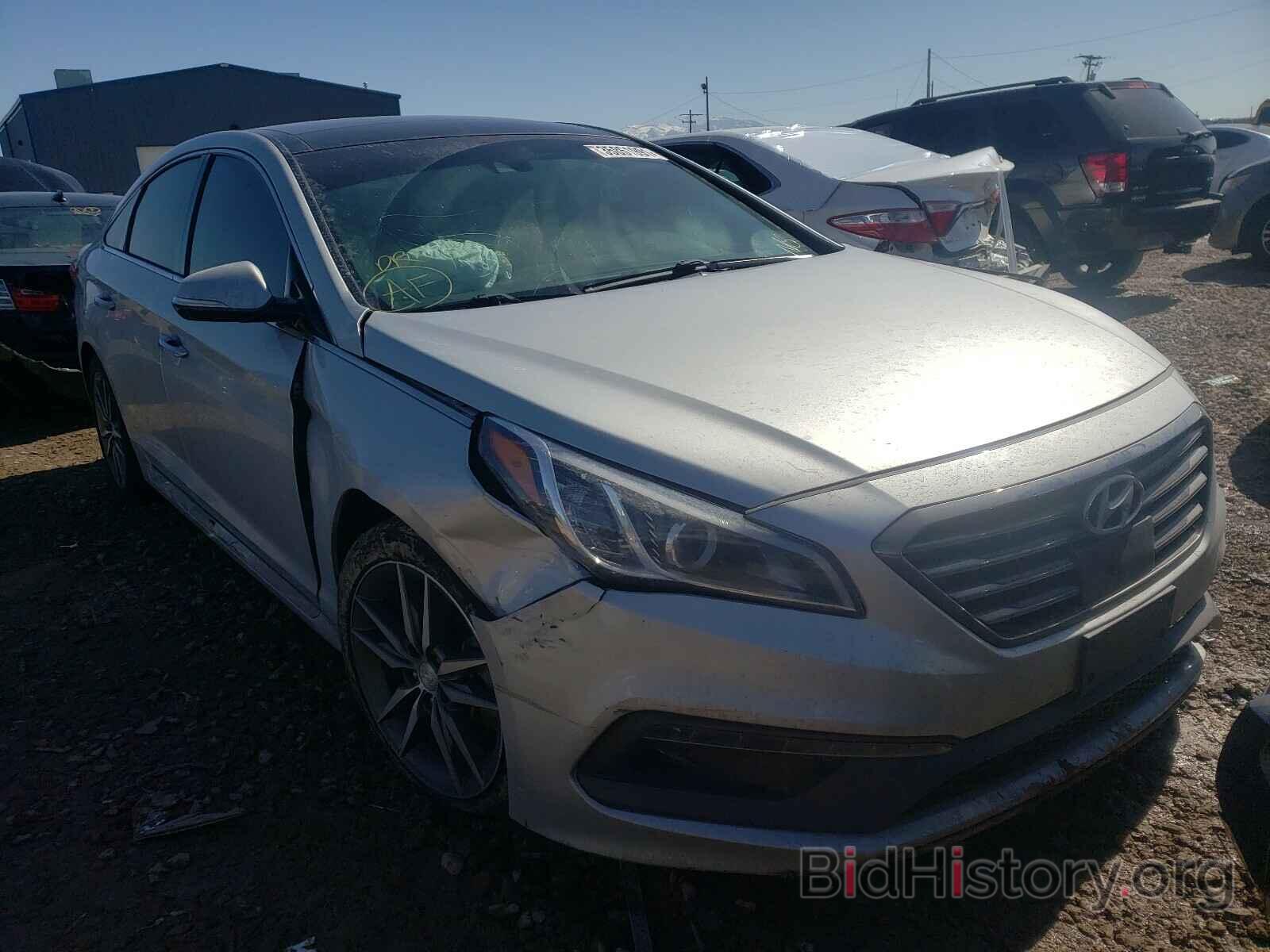 Фотография 5NPE34AB4FH038119 - HYUNDAI SONATA 2015