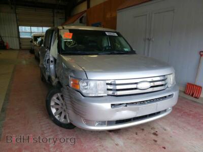 2011 Ford FLEX FLEX SEL, silver — VIN 2FMGK5CC1BBD02955, Copart