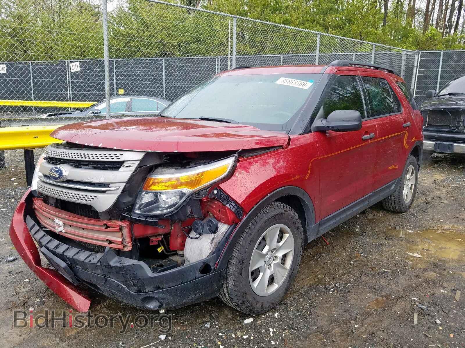 2013 FORD EXPLORER - VIN: 1FM5K7B85DGB04309 - Фото 2