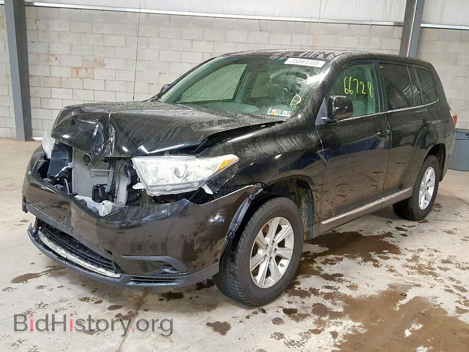2012 TOYOTA HIGHLANDER - VIN: 5TDBK3EH4CS142811 - Фото 2