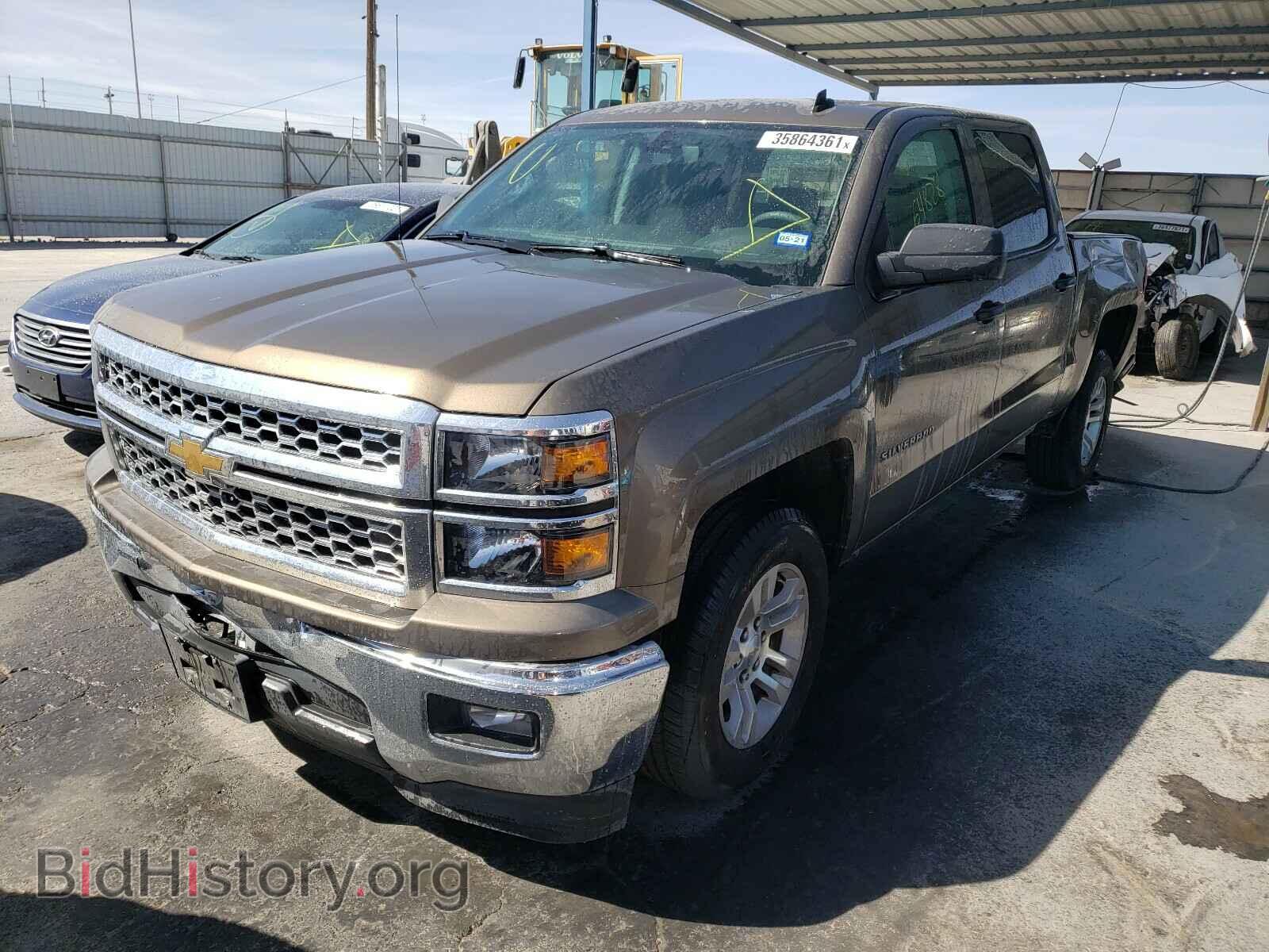 2014 CHEVROLET SILVERADO - VIN: 3GCPCREH3EG386814 - Фото 2
