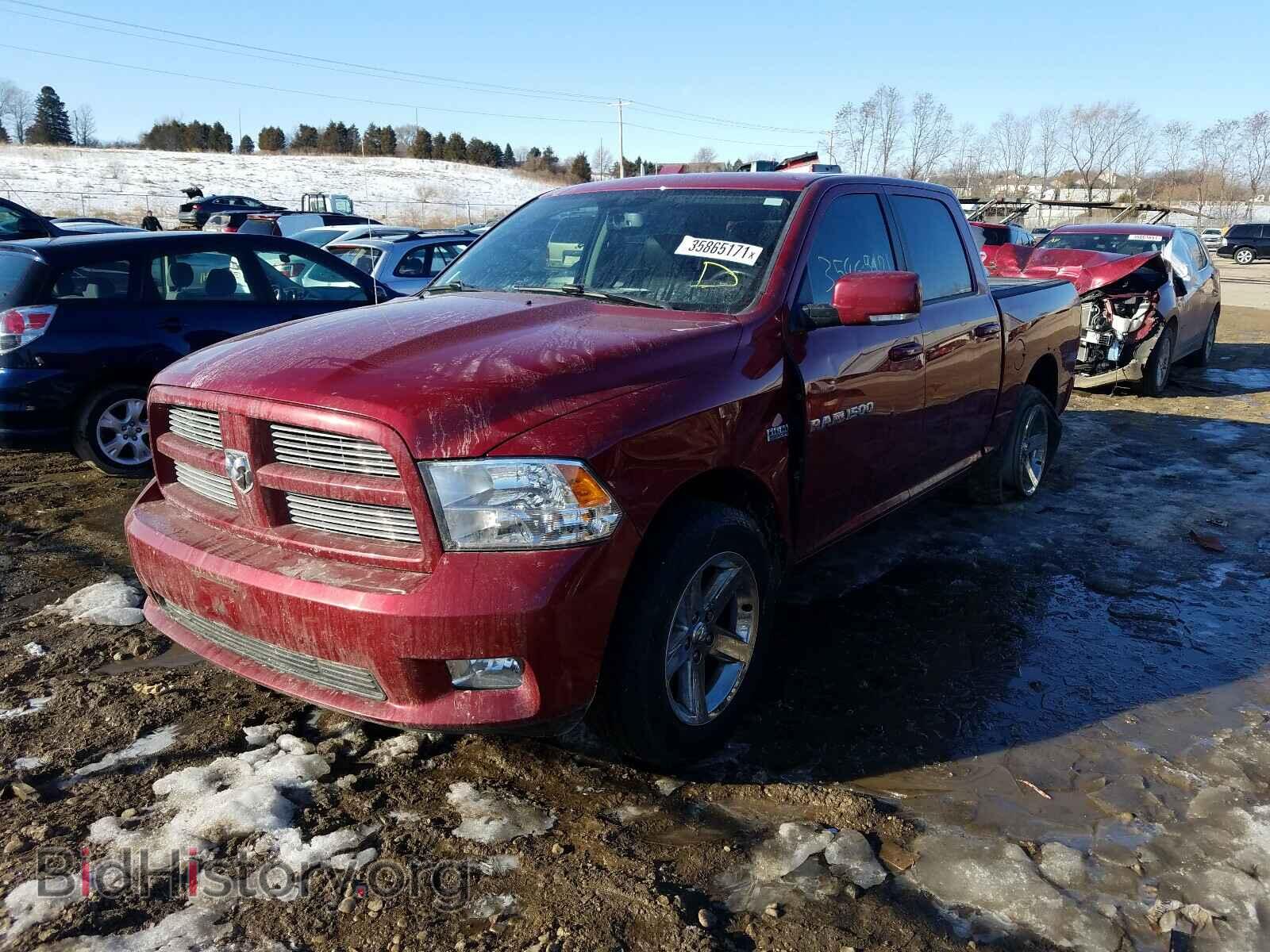 2012 DODGE RAM 1500 - VIN: 1C6RD7MT0CS252243 - Фото 2