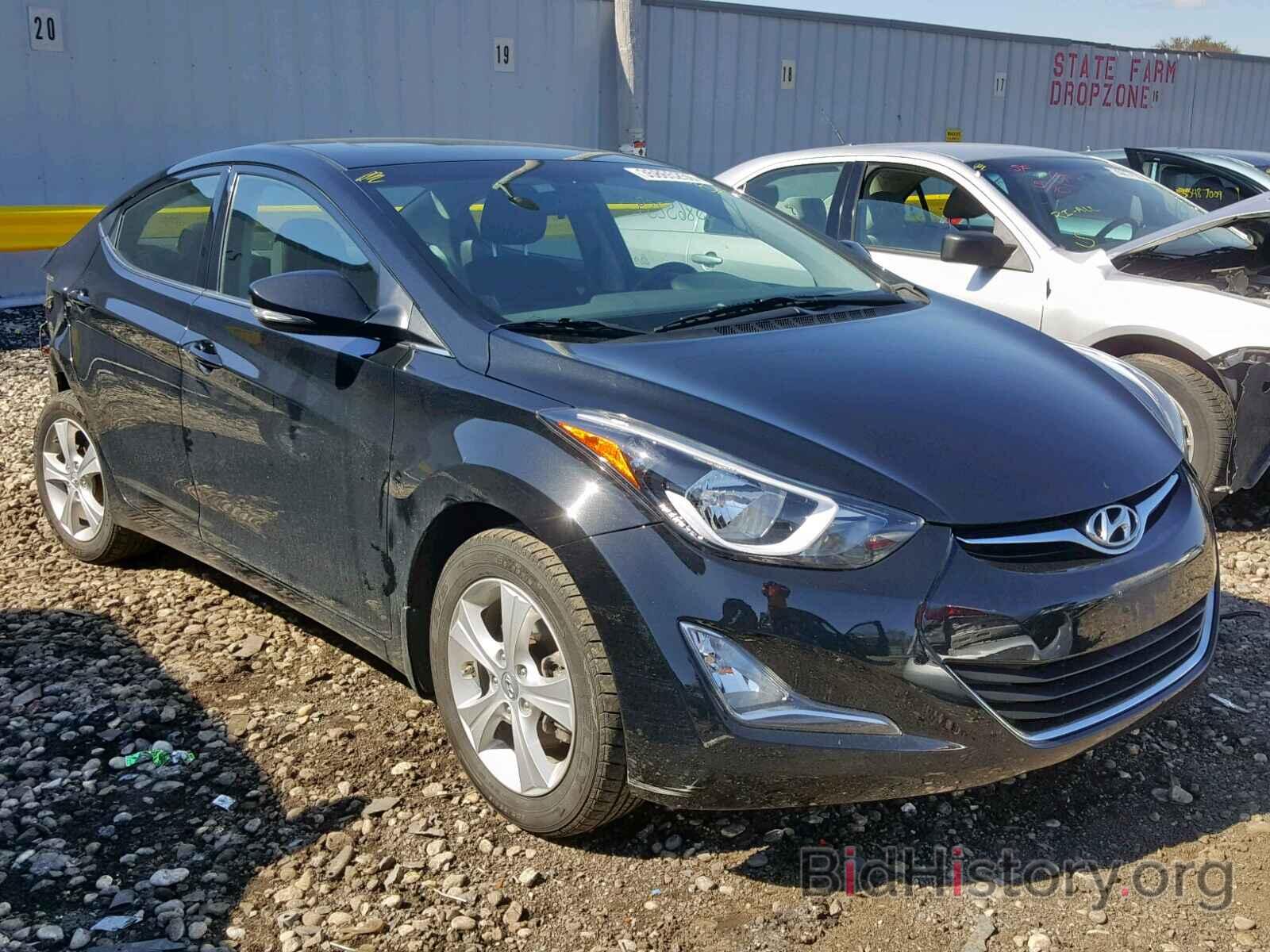 Photo 5NPDH4AE1GH716513 - HYUNDAI ELANTRA 2016