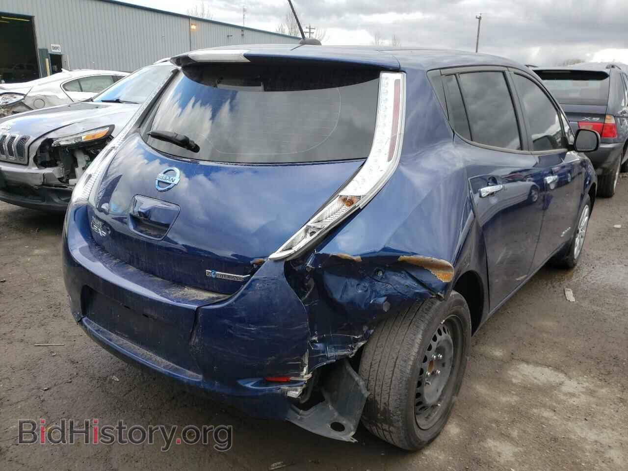 2017 NISSAN LEAF - VIN: 1N4BZ0CP1HC306776 - Фото 4