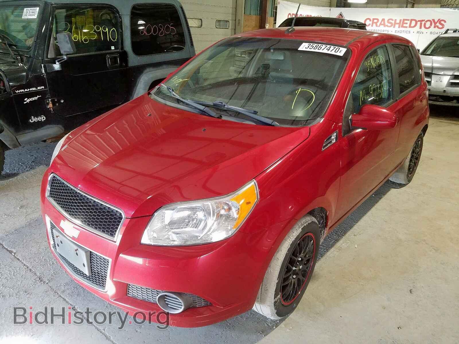 2011 CHEVROLET AVEO - VIN: KL1TD6DE7BB186967 - Фото 2