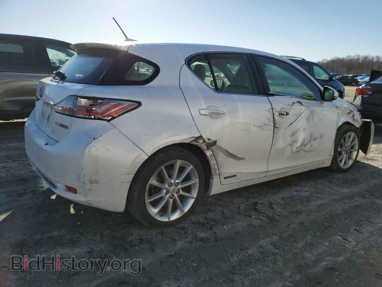 2011 LEXUS CT 200 - VIN: JTHKD5BH4B2033151 - Фото 3