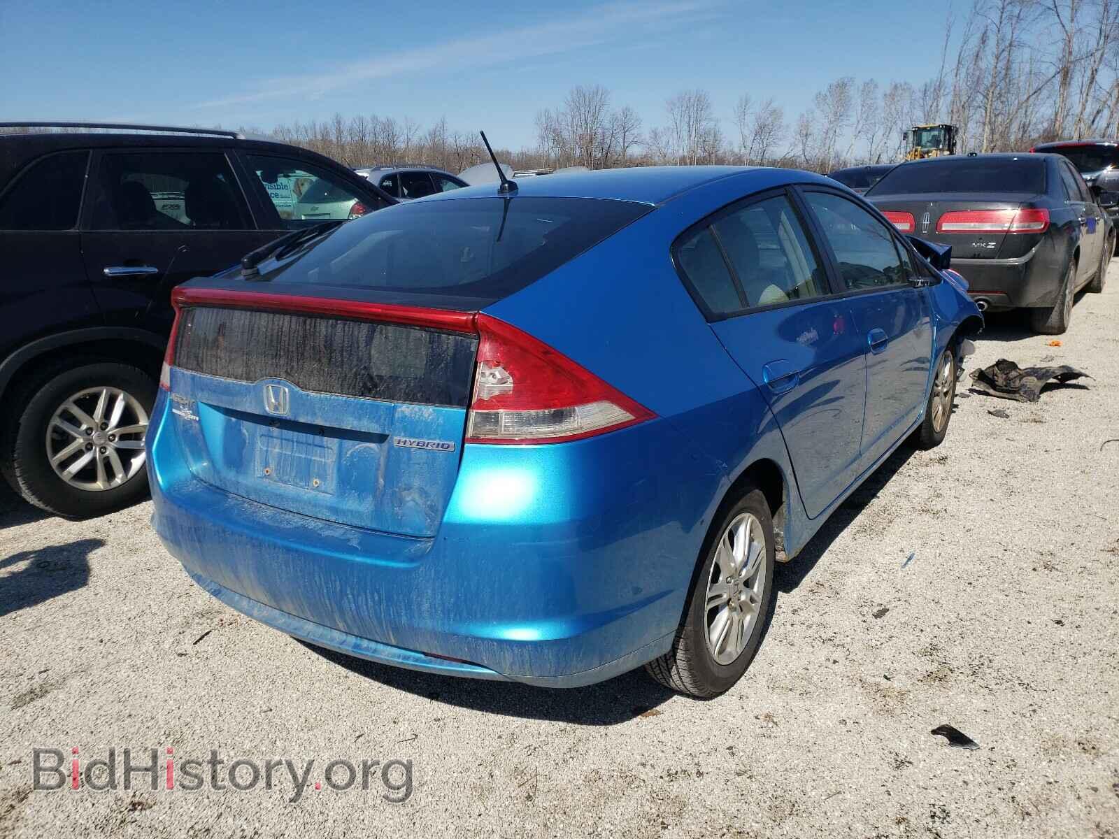 2010 HONDA INSIGHT - VIN: JHMZE2H70AS006584 - Фото 4