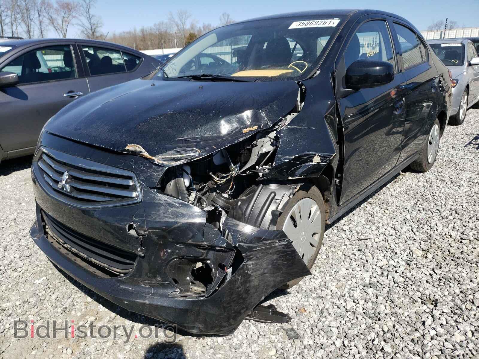 2019 MITSUBISHI MIRAGE - VIN: ML32F3FJ5KHF18799 - Фото 2