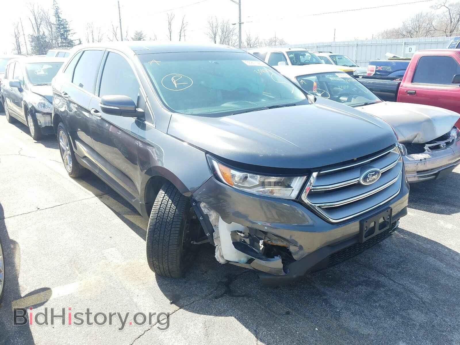 Фотография 2FMTK3K91FBB09655 - FORD EDGE 2015