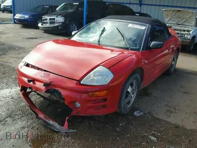 2003 MITSUBISHI ECLIPSE - VIN: 4A3AE45G23E011959 - Фото 2