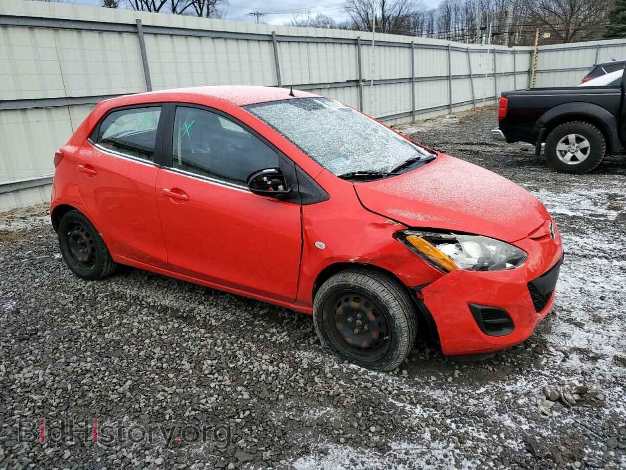 2014 MAZDA 2 - VIN: JM1DE1KY1E0183220 - Фото 4