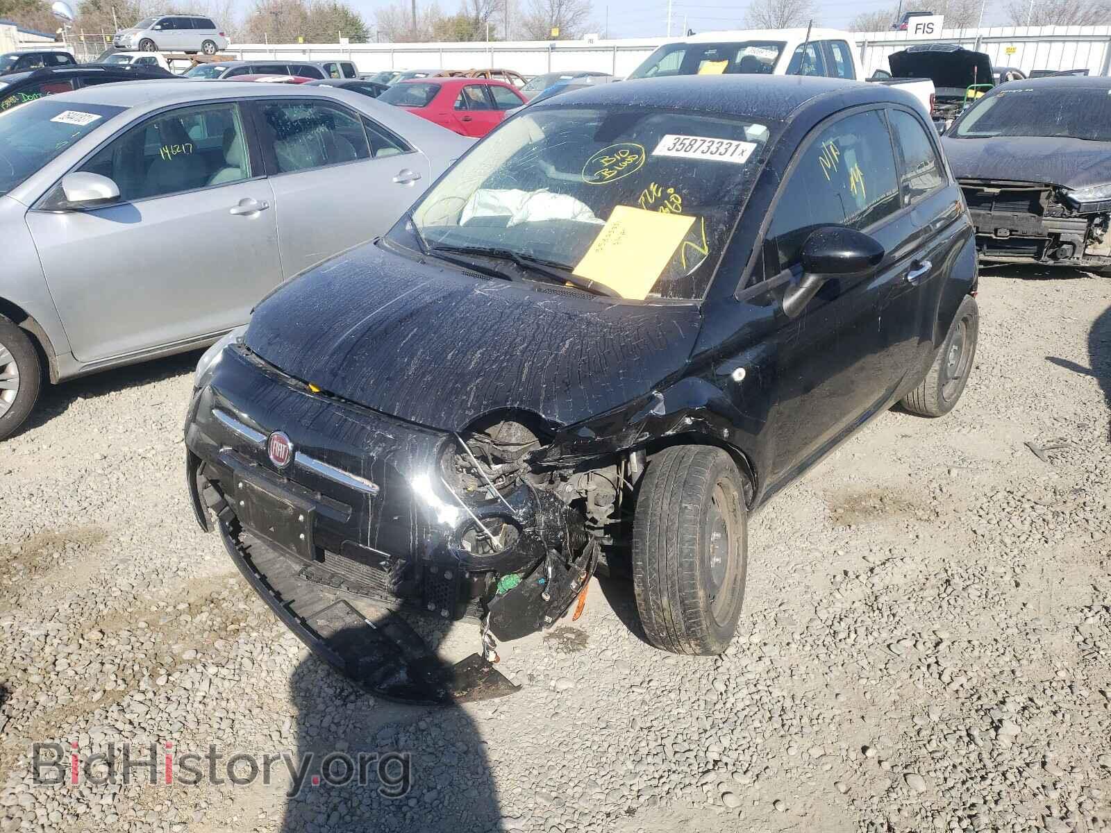 2015 FIAT 500 - VIN: 3C3CFFAR9FT753621 - Photo 2