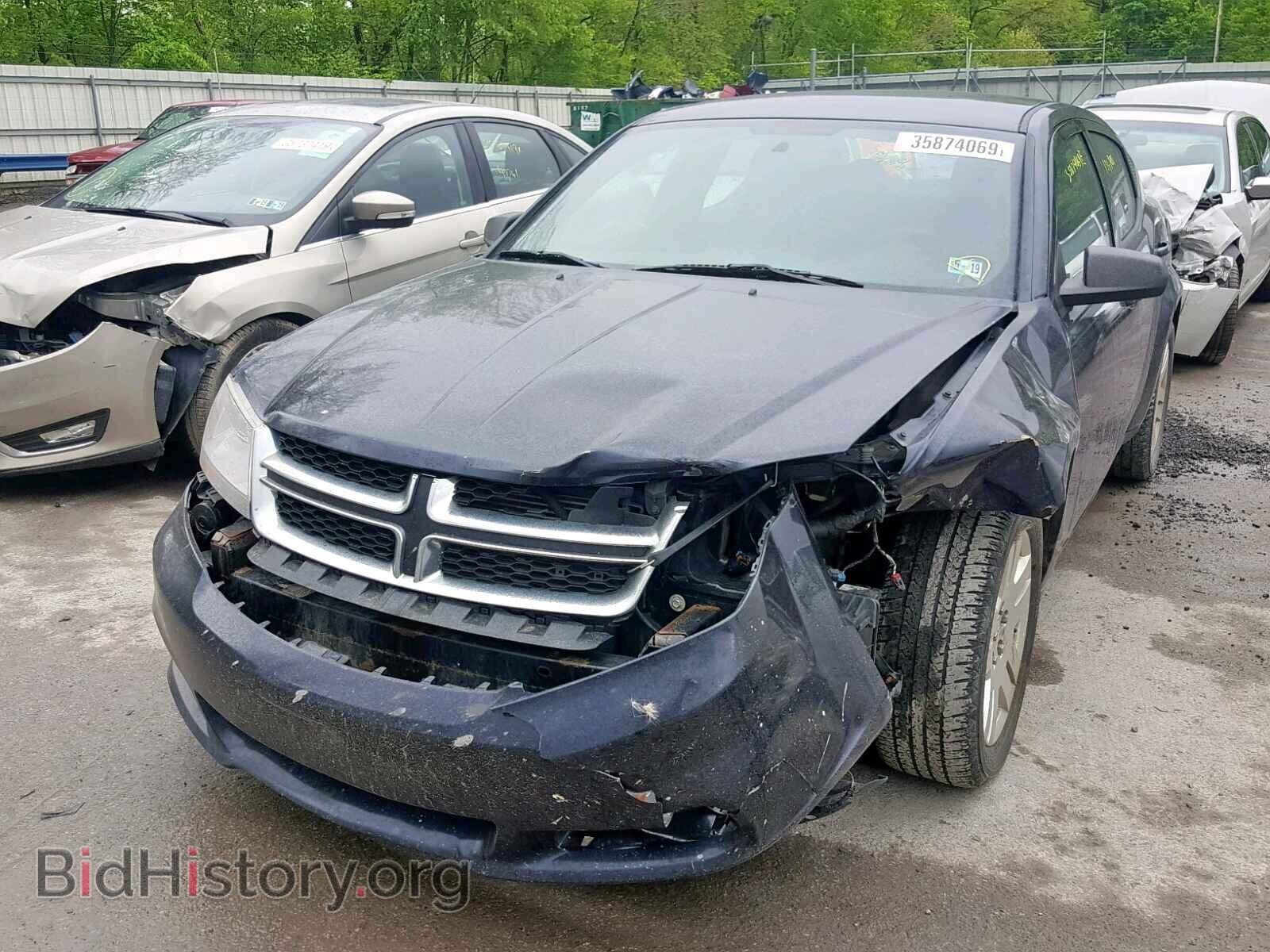 2012 DODGE AVENGER - VIN: 1C3CDZAB6CN237951 - Фото 2