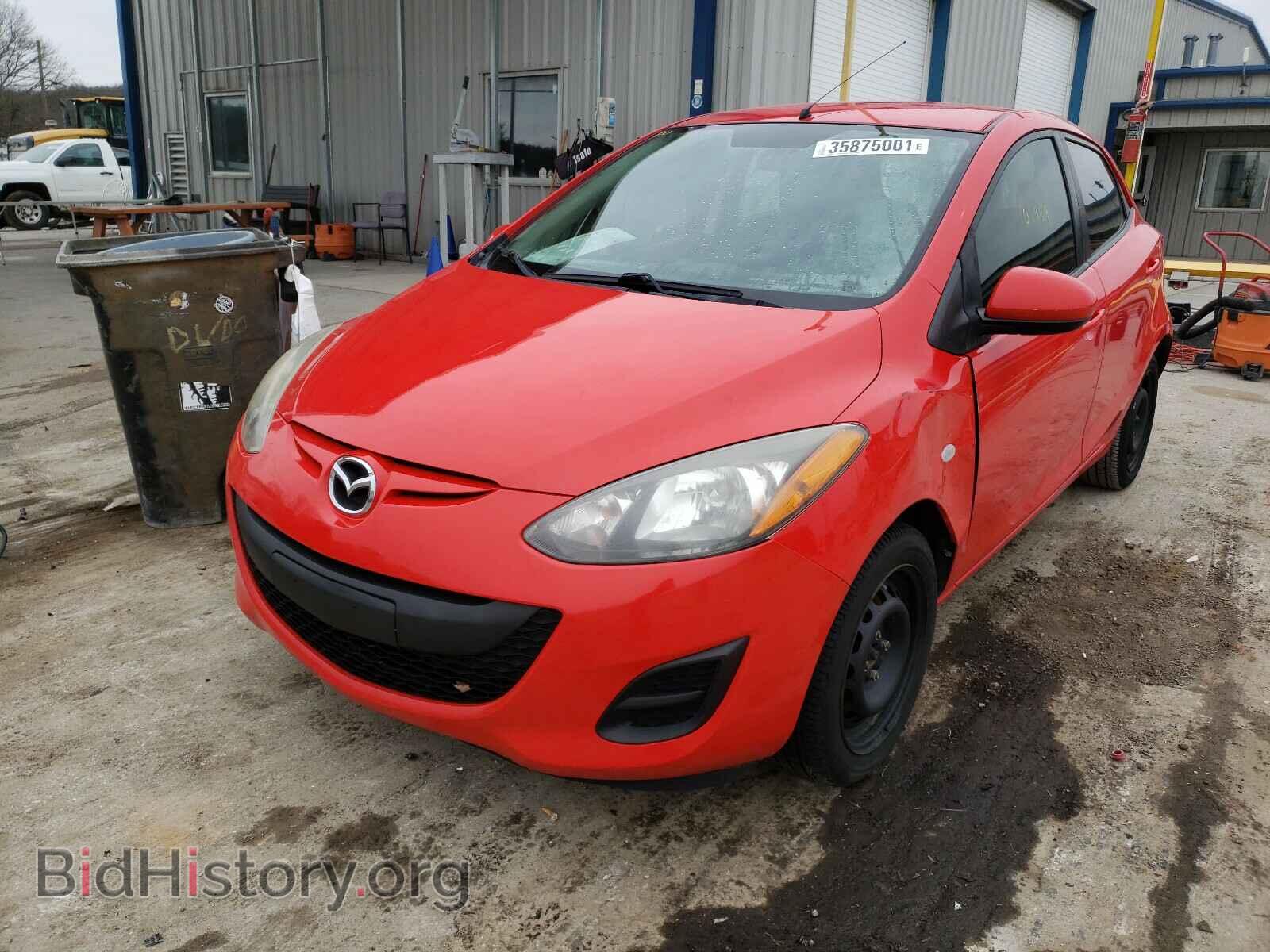 2014 MAZDA 2 - VIN: JM1DE1KY4E0171210 - Фото 2
