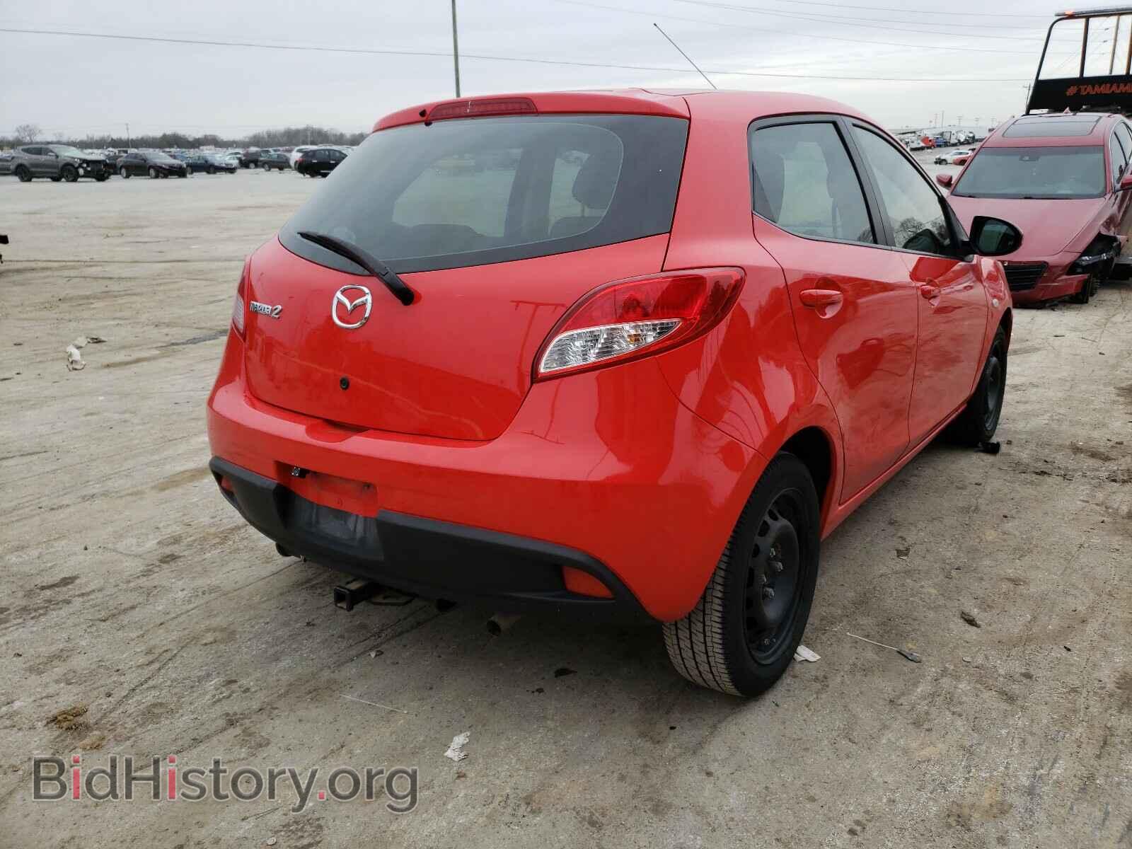 2014 MAZDA 2 - VIN: JM1DE1KY4E0171210 - Фото 4
