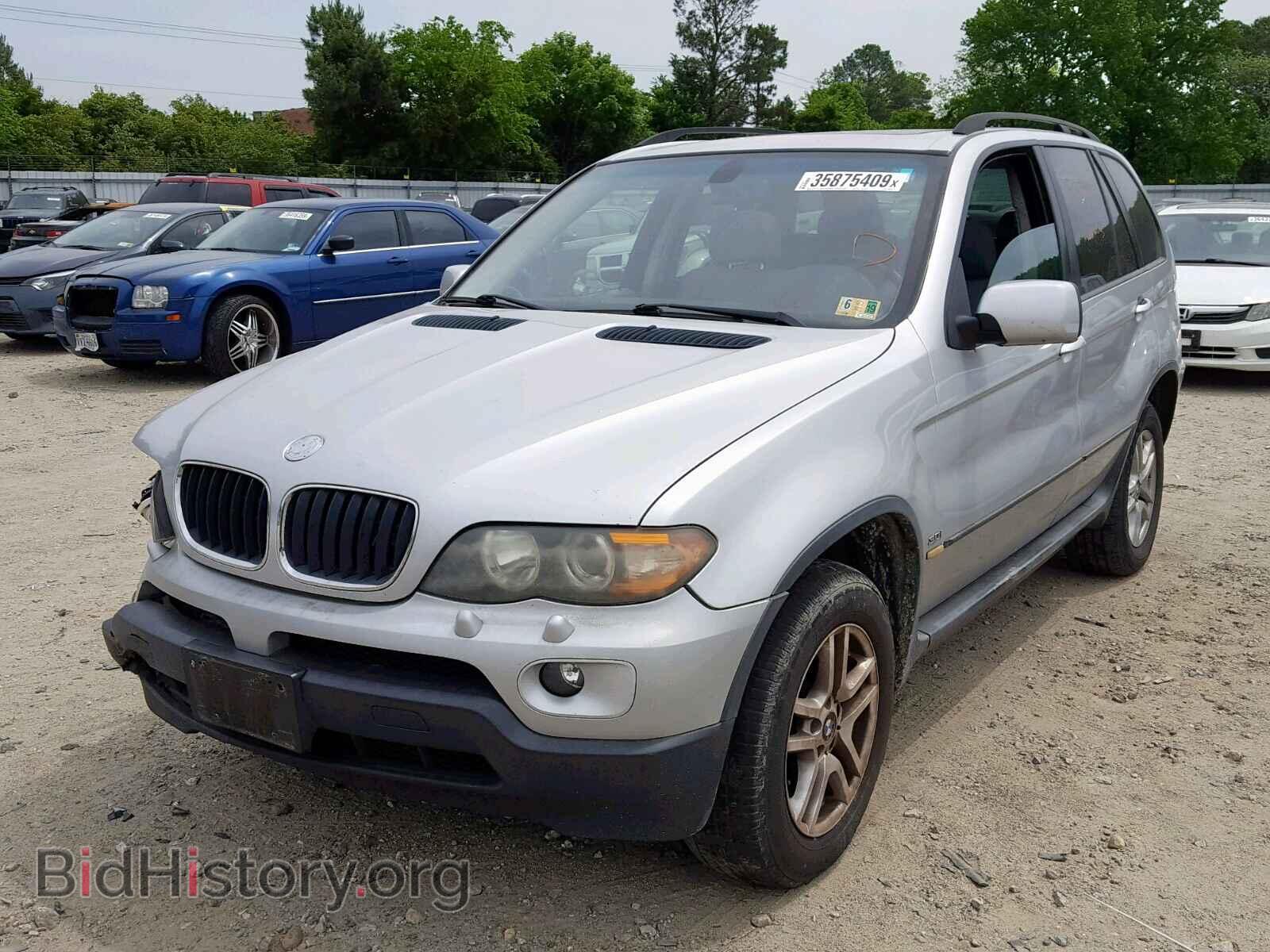 2006 BMW X5 - VIN: 5UXFA13596LY24962 - Фото 2