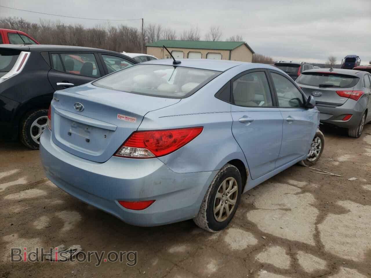 2012 HYUNDAI ACCENT - VIN: KMHCT4AE0CU201332 - Фото 3
