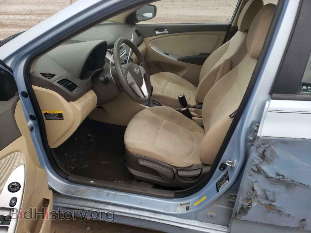 2012 HYUNDAI ACCENT - VIN: KMHCT4AE0CU201332 - Фото 7