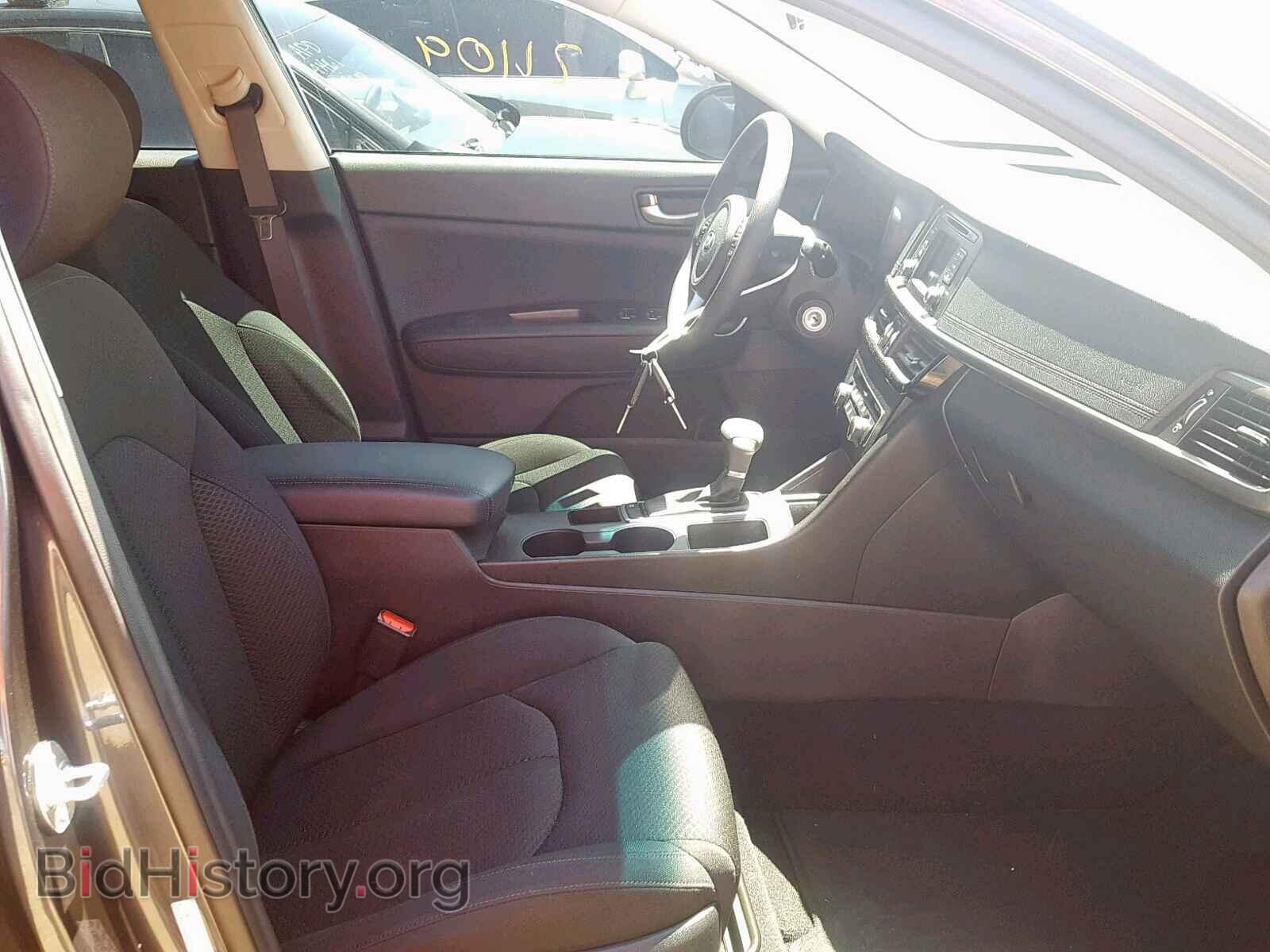 2016 KIA OPTIMA LX - VIN: KNAGT4L3XG5111376 - Фото 5