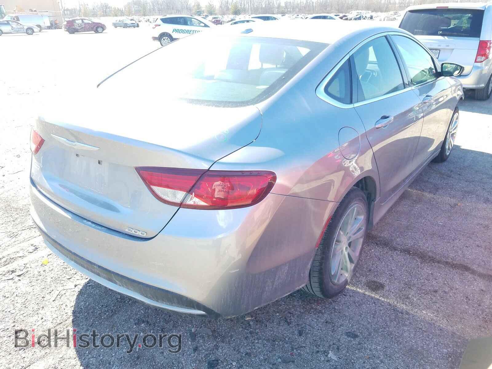 2016 CHRYSLER 200 - VIN: 1C3CCCAB5GN159443 - Фото 4