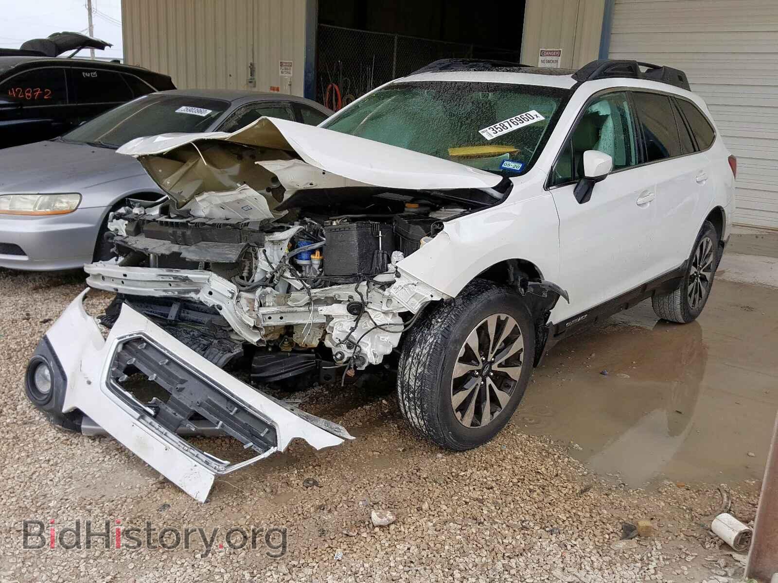 2016 SUBARU OUTBACK - VIN: 4S4BSBNCXG3332436 - Фото 2