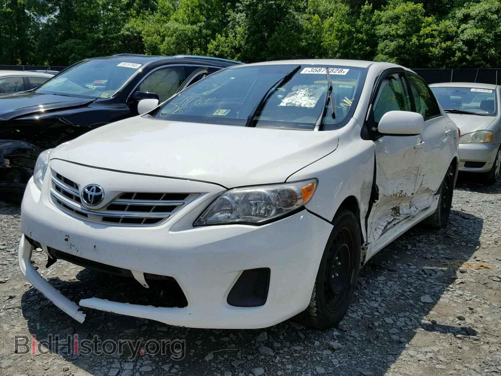 2013 TOYOTA COROLLA BA - VIN: 2T1BU4EE9DC077454 - Фото 2
