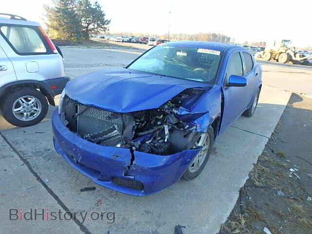 2012 DODGE AVENGER - VIN: 1C3CDZCB3CN312831 - Фото 2