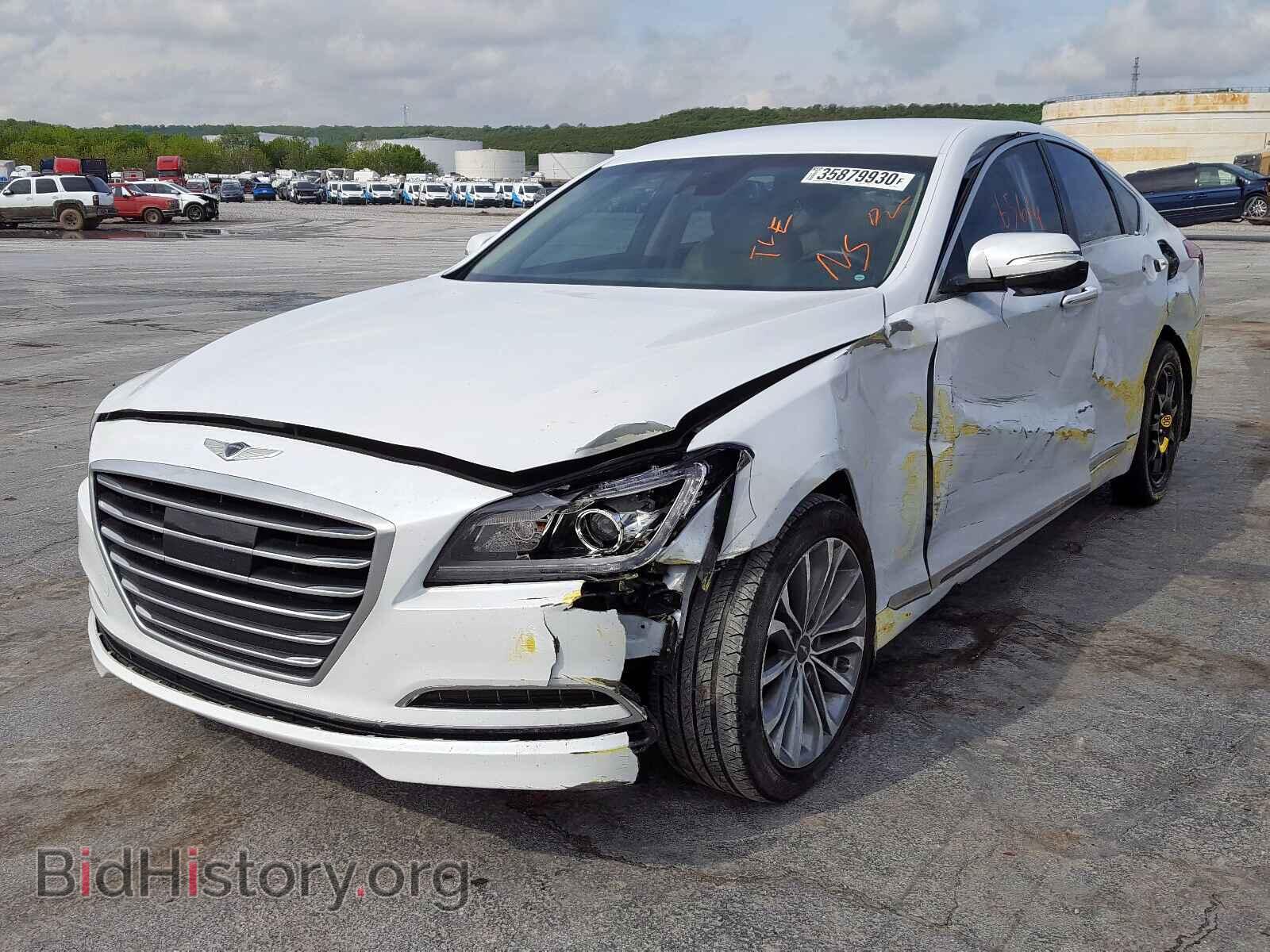 2017 GENESIS G80 - VIN: KMHGN4JE0HU203097 - Фото 2