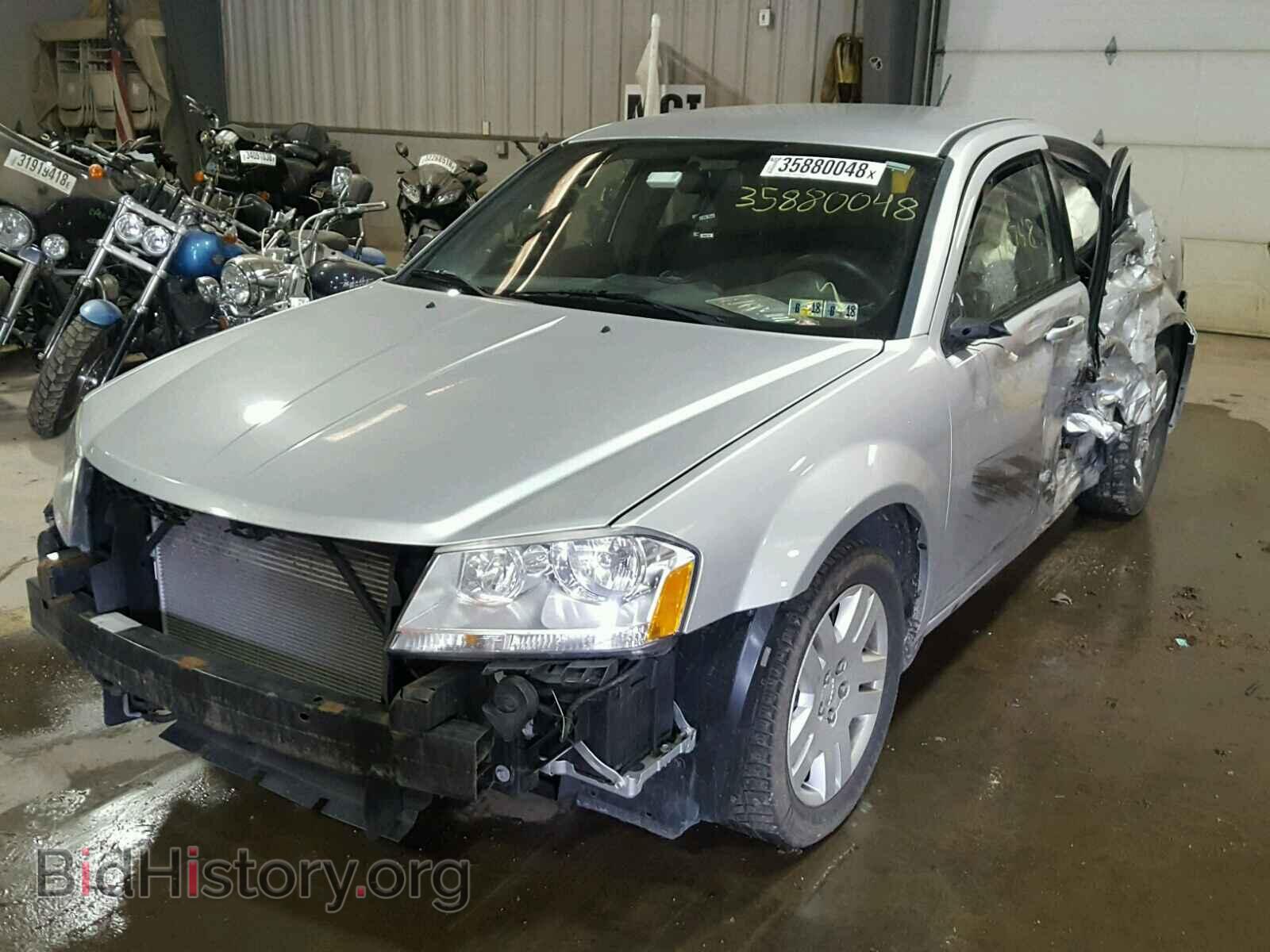 2012 DODGE AVENGER - VIN: 1C3CDZAB3CN128461 - Фото 2