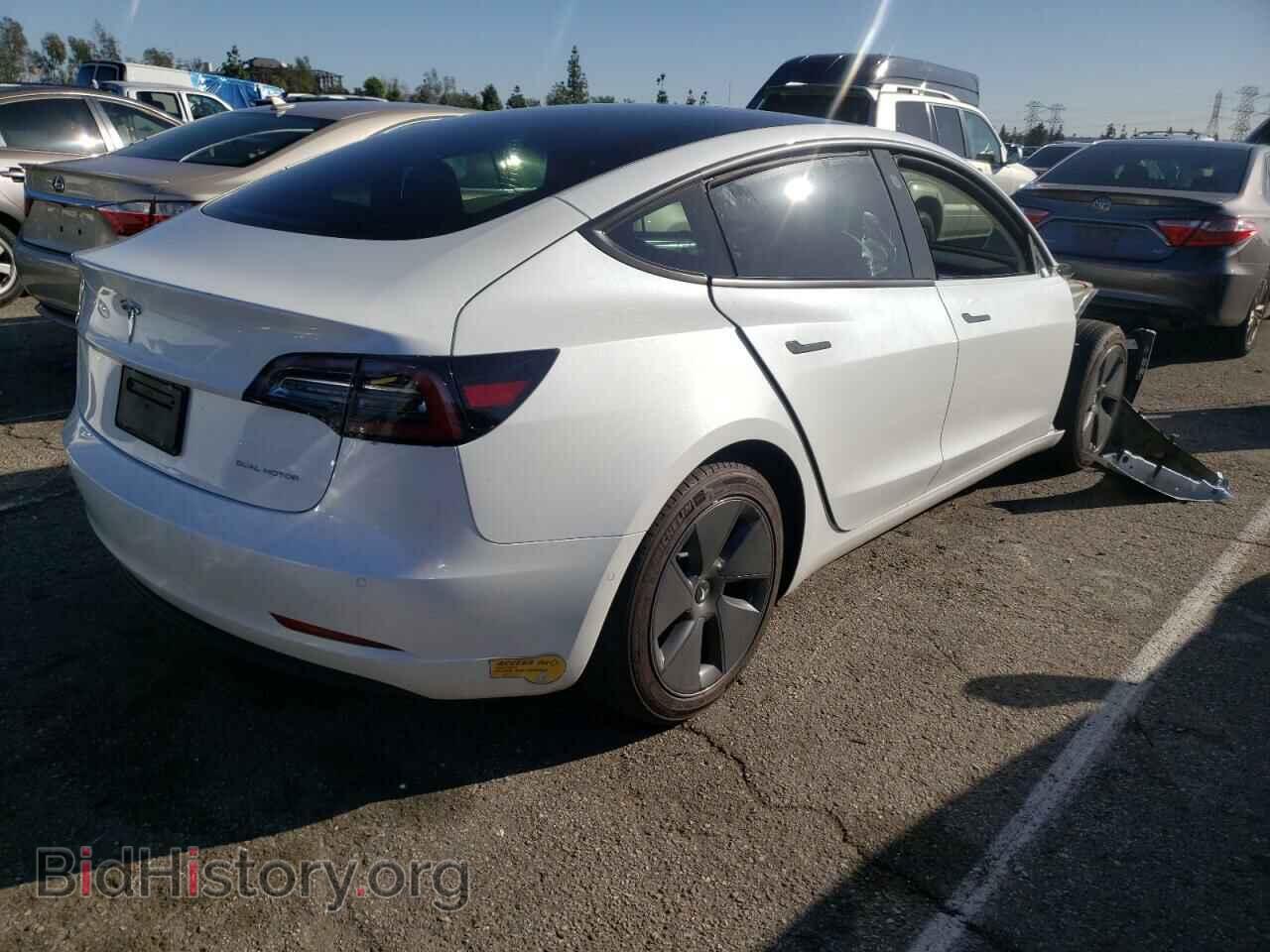 2022 TESLA MODEL 3 - VIN: 5YJ3E1EB5NF195682 - Фото 3