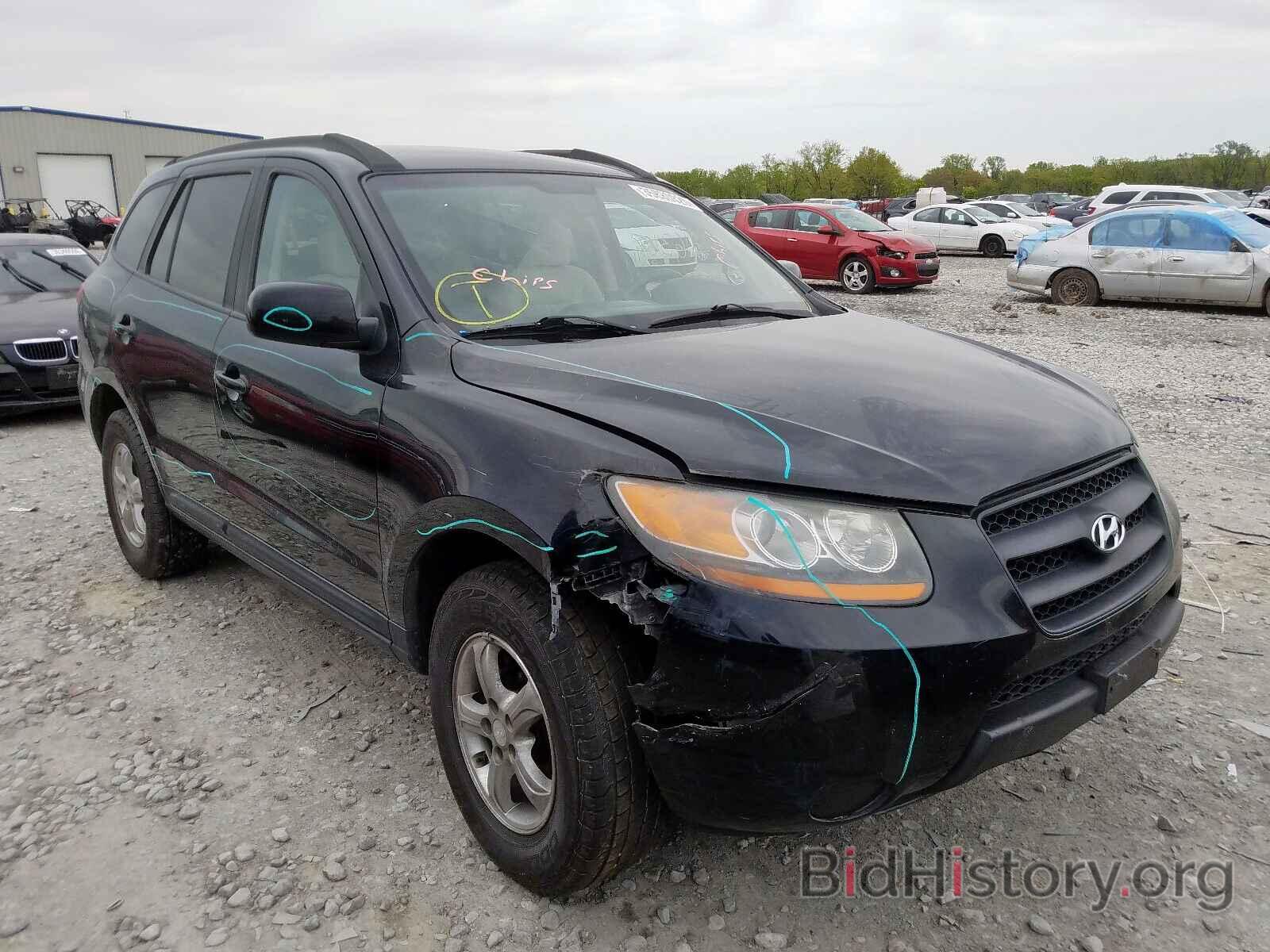 Photo 5NMSG13D48H162086 - HYUNDAI SANTA FE 2008