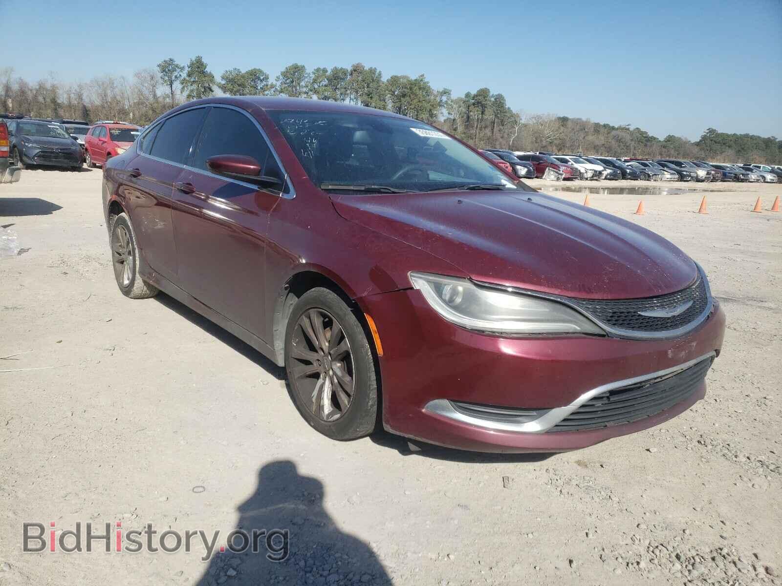 Фотография 1C3CCCAB1FN712894 - CHRYSLER 200 2015