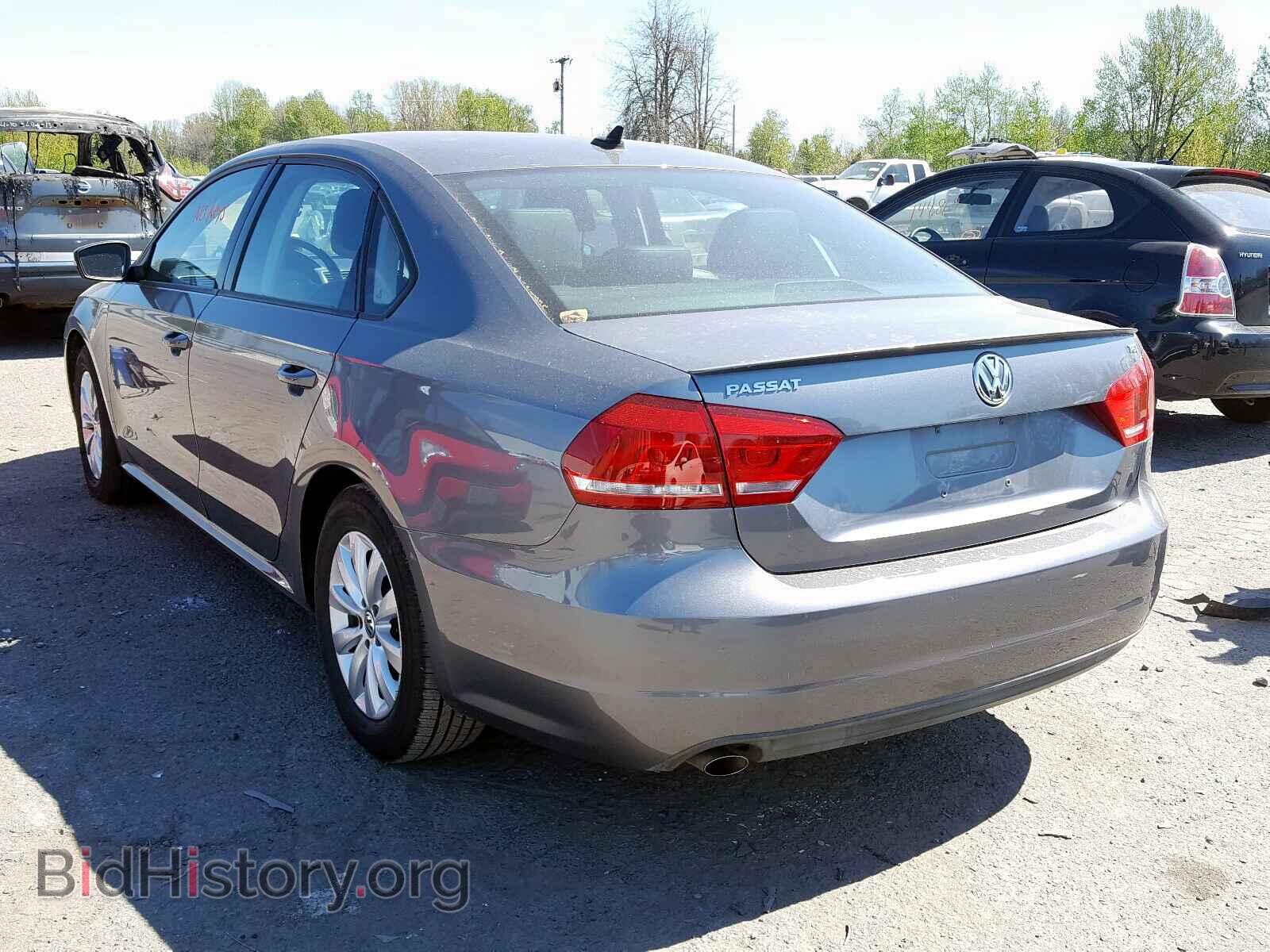 2014 VOLKSWAGEN PASSAT - VIN: 1VWAT7A36EC099889 - Фото 3