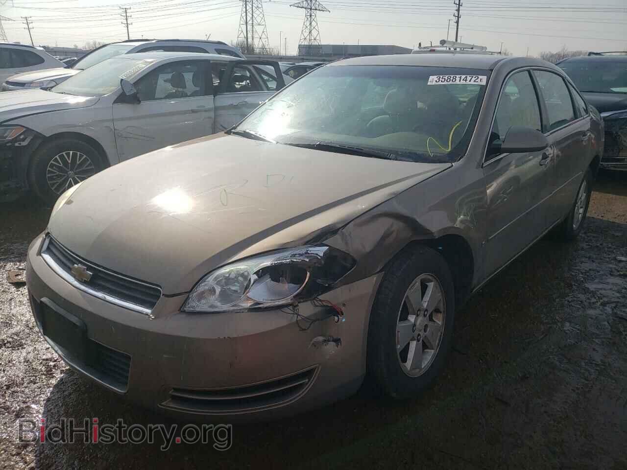 2007 CHEVROLET IMPALA - VIN: 2G1WT55NX79272227 - Фото 2
