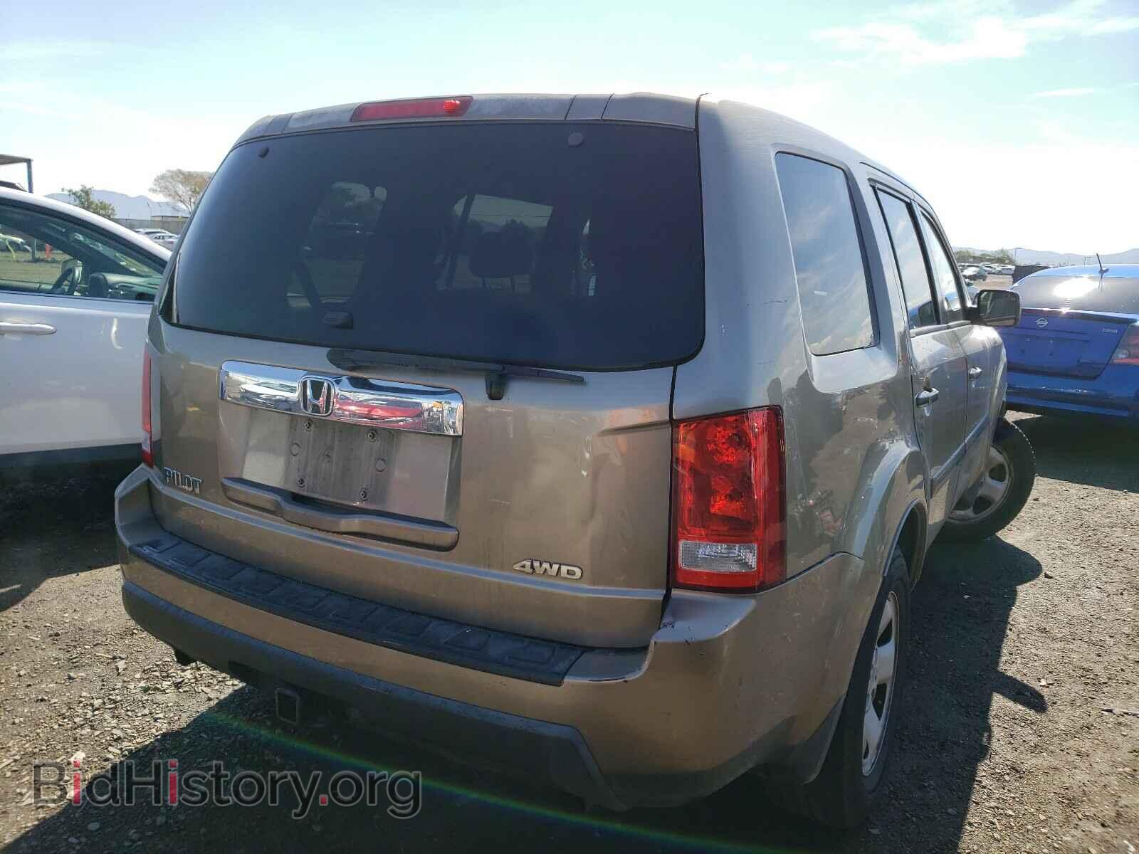2009 HONDA PILOT - VIN: 5FNYF48239B023902 - Фото 4