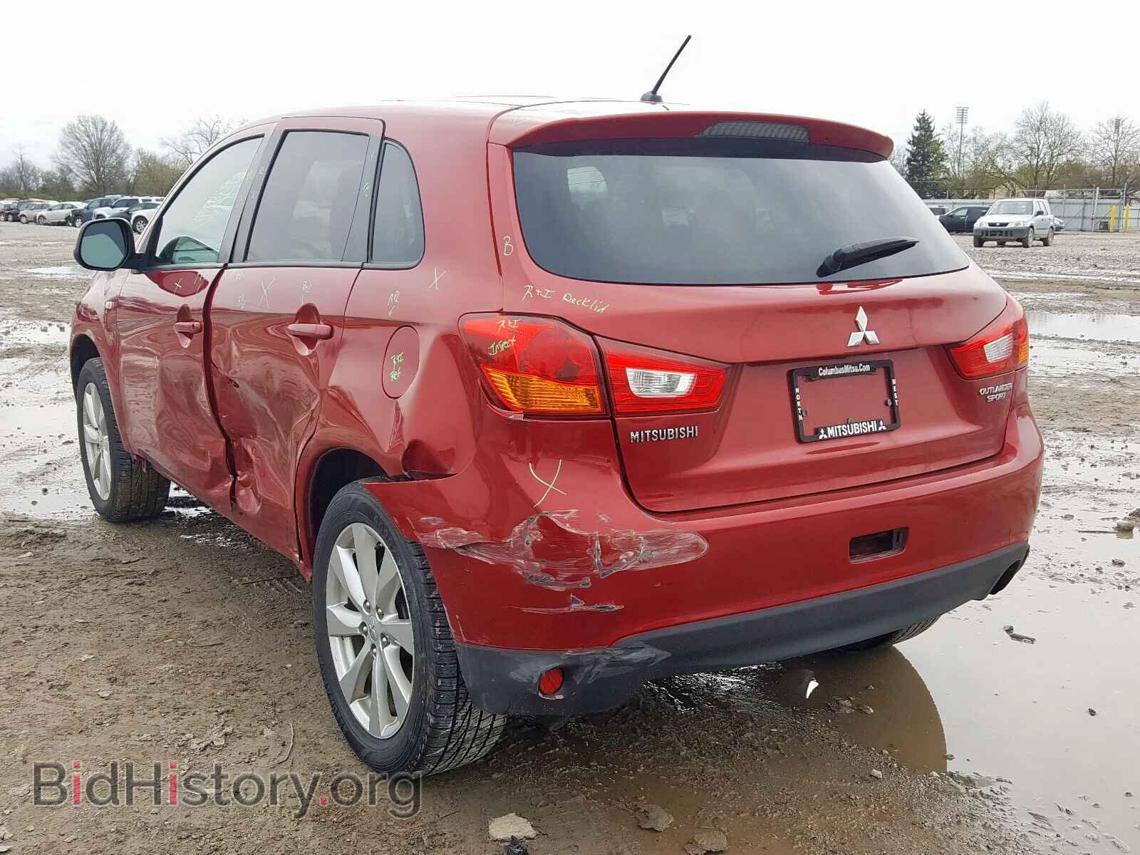 2014 MITSUBISHI OUTLANDER - VIN: 4A4AP3AU5EE028267 - Фото 3