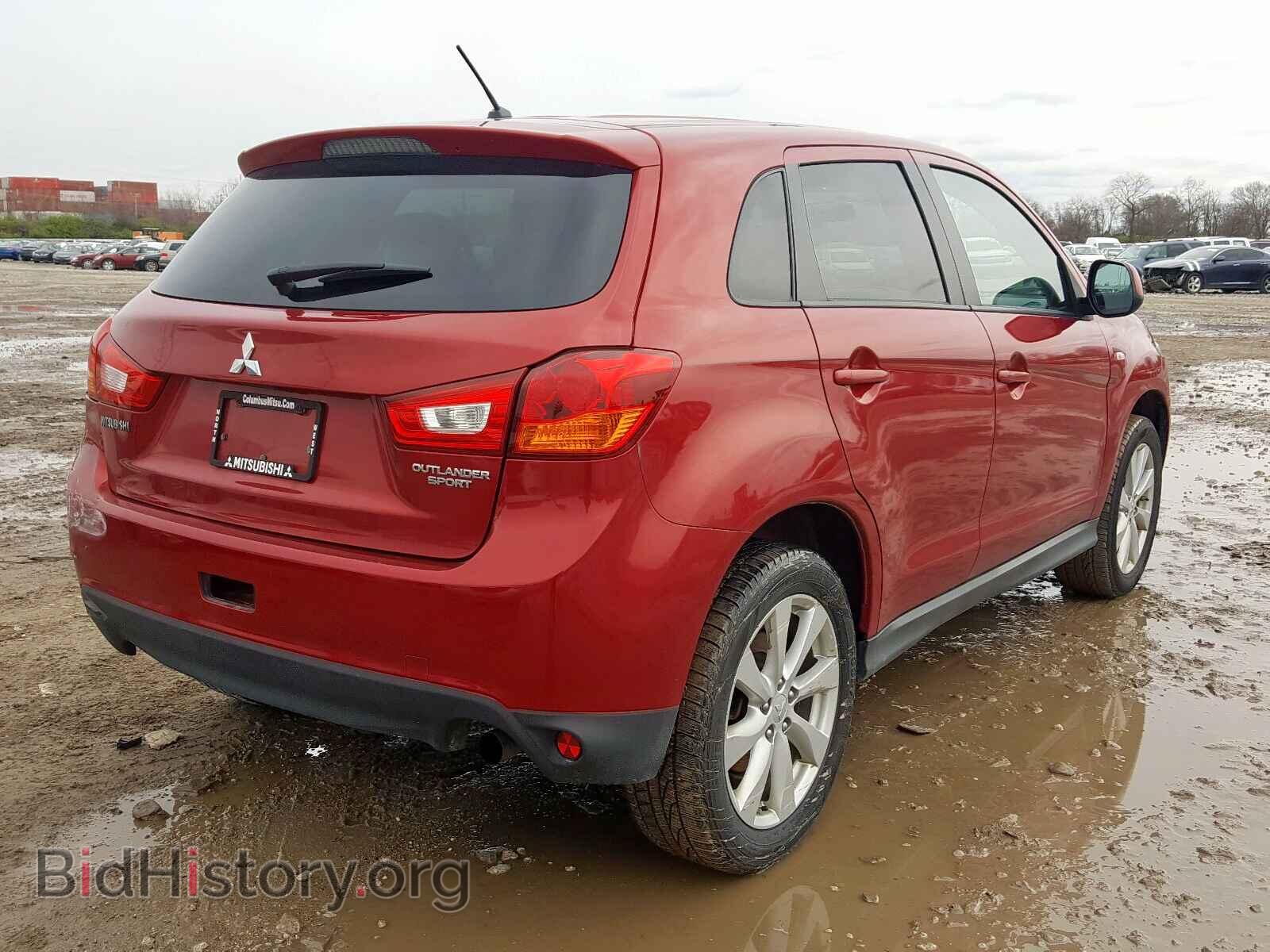 2014 MITSUBISHI OUTLANDER - VIN: 4A4AP3AU5EE028267 - Фото 4