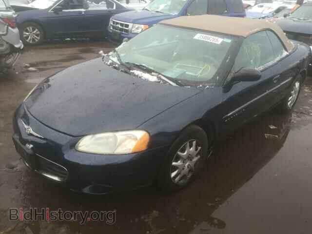 2001 CHRYSLER SEBRING - VIN: 1C3EL45U81N623598 - Фото 2