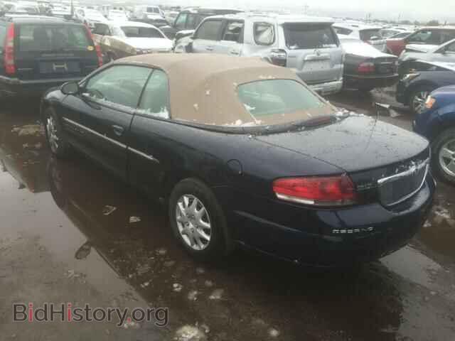 2001 CHRYSLER SEBRING - VIN: 1C3EL45U81N623598 - Фото 3