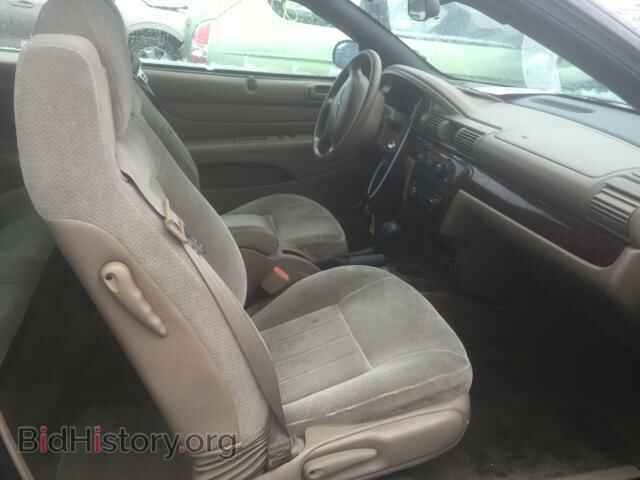 2001 CHRYSLER SEBRING - VIN: 1C3EL45U81N623598 - Фото 5