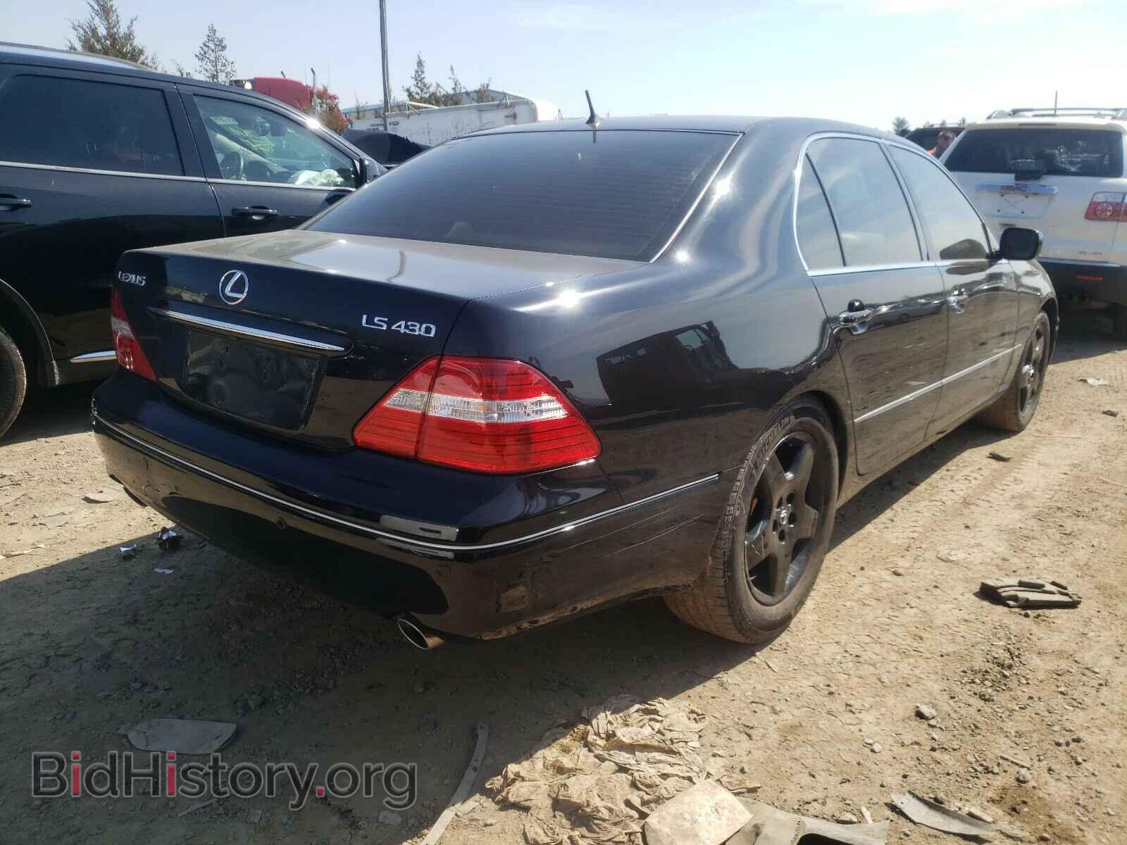 2006 LEXUS LS430 - VIN: JTHBN36F165029296 - Фото 4