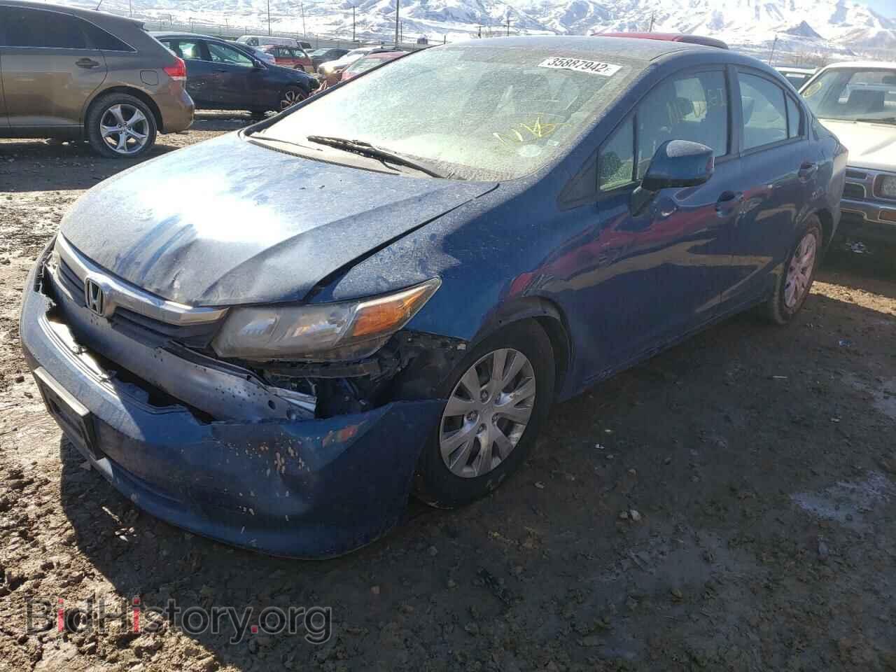 2012 HONDA CIVIC - VIN: 2HGFB2F56CH540523 - Фото 2