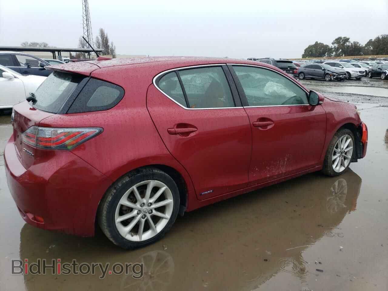 2011 LEXUS CT 200 - VIN: JTHKD5BH8B2021097 - Фото 3